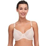 Chantelle Women's Pure Light Underwire Bra, Nude Blush, 32DD