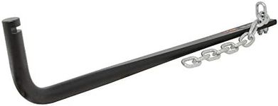 CURT 17074 Replacement Round Weight Distribution Hitch Spring Bar, 14K, Carbide Black Powder Coat
