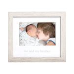 Kate & Milo Rustic Me & My Brother Frame, Sibling Gifts, Little or Big Big Gift, Woodland Nursery