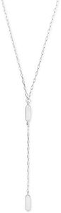 Kendra Scott Fern Y Necklace, Rhodium Plated