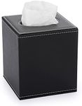 Sumnacon Square Leather Tissue Box 