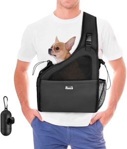 Eyein Pet Puppy Sling Carrier – Hands-Free Dog Travel Bag