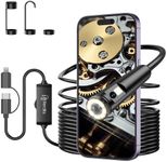 Dual-Lens Endoscope Inspection Came