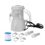 ILSMYSUTRA Swimming Pool Filter Pump 800 gallons EU Plug Premium for Above Ground Pools | Pool Pumps