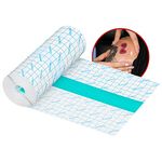 Tattoo Aftercare Waterproof Bandage - Transparent Film Roll Dressing - Breathable Stretch Adhesive Second Skin - Healing & Protective Hygienic Wrap for Tattoo and Medical Use (6 Inch x 5.5 Yard)