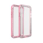 LifeProof (77-60551) NEXT SERIES, AMPLIFY THE ACTION. Clear and slim dropproof, dustproof, and snowproof case for iPhone X/Xs - Cactus Rose