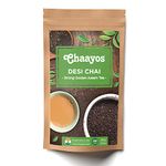 Chaayos Tea Gold|Strong Golden Assam, Granule Tea|Desi Chai|Premium Chai Patti|Crop Of 2024 (400 Gram)