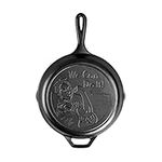 Lodge Cast Iron 10.25" Skillet with Rosie the Riveter Design