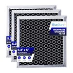 Ultra Durable 8206230A Microwave Charcoal Filter Replacement part by Blue Stars – Exact Fit For Whirlpool & Maytag Microwaves – Replaces 8206230 AP4299744 PS1871363 - PACK OF 3