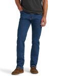 Wrangler Men's Authentics Comfort Flex Waist Denim, Dark Stonewash, 38X34