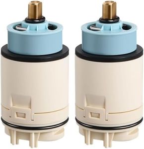 Dreyoo Single Function Pressure Balance Cartridge Replacement for RP70538, Shower Cartridge Compatible with Peerless and Delta Single Handle Tub/Showers Faucet (Check Valve Not Included)
