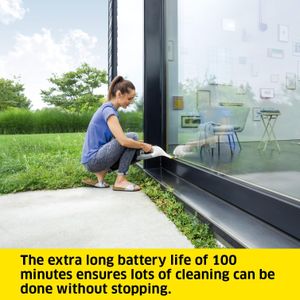 Kärcher WV 6 Plus Window Vac – Cordless Glass Cleaner