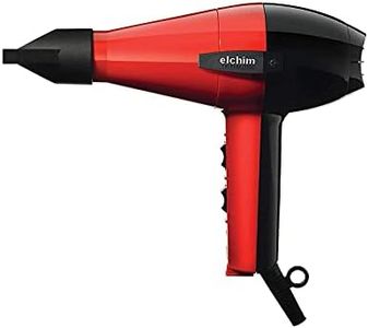 Elchim Classic 2001 Dryer, Red/Black