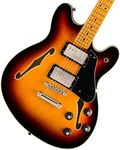 Squier Classic Vibe Starcaster Electric Guitar, with 2-Year Warranty, 3-Color Sunburst, Maple Fingerboard