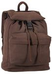 Rothco Canvas Daypack, Earth Brown