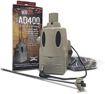 ICOtec PD400 Predator Decoy ? Lightweight Compact and Quiet ? Includes Speed Dial Intermittent Motion LED Lights 2 Quick Change Toppers ? For Use with ICOtec GC300 GC320 GC350 and GC500