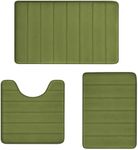 Sage Green Bathroom Rugs Sets 3 Pie