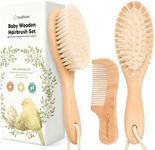 Baby Hair Brush and Baby Comb Set -