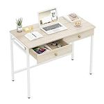 Weehom Computer Desk with Drawers, 