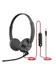 HROEENOI Noise Cancelling Headset w