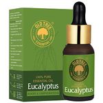 Old Tree Pure Eucalyptus Essential Oil (15ml) for Skin, Home Fragrance, Steam Inhalation, Cold and Cough - Natural & Undiluted Nilgiri Oil with Dropper for Aromatherapy & Relaxation