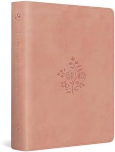 ESV Single Column Journaling Bible (TruTone, Pink, Wildflower Design): Holy Bible, English Standard Version