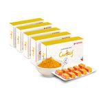 Curkey Pastilles for Quick Relief from Sore Throat from Natural Curcumin Extract from Turmeric | Sugar Free Tablets, Mint Flavour, (Pack of 5)