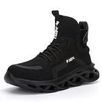 XUNRUO Work Safety Boots for Men an