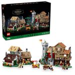 LEGO Icons Medieval Town Square Building Set 10332 Building Blocks for 18+ Gift