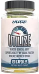 Utilize Glucose Disposal Agent (GDA), Carb Blocker & Nutrient Partitioner, Support Healthy Metabolic Function with 1.5g Berberine, 500mg Bitter Melon, 125mg Cinnamon & More (120 Capsules)