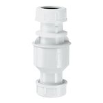 McAlpine CONVALVE in-Line Vertical Non-Return Valve, White