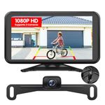 AUTO-VOX Wireless Backup Camera for Car Easy Install: No Delay 5" HD 1080P Rear View Camera with Clear Night Vision 2 Channels, IP69K Waterproof Back Up Camera for Trucks, Pickup, SUV, Van - W12