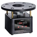 briidea Deer Feeder Timer, All-in-One Deer Feeder Motor and Timer Kit with Programable Digital Timer, Metal Spin Plate, Adjustable Mount, Black