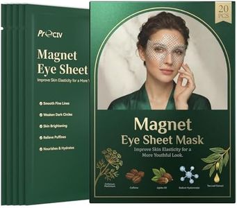 ProCIV 20PCS Hydrogel Under Eye Mask – Eye Patches for Puffy Eyes and Dark Circles, Depuffing Facial Mask, Anti-Wrinkle Peptides Eye Patches, Hydrating Eye Mask (20)