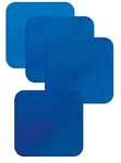 Aidapt Blue Non Slip Heat Proof Extra Large Coaster Mat Square 14x14 cm for Bowls, Vases, Coffee, Tea, Beer, Mug, Wine on Tables, Counters, Cabinets.