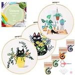Santune 3 Pack Embroidery Kits for 