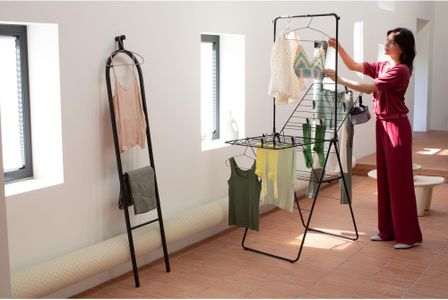 Brabantia HangOn Drying Rack 20m – Black Indoor Laundry Airer