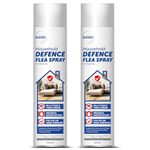 Quebec Household Flea Spray for the Home – Powerful Flea & Pest Control for Home, Effective Against Fleas, Ticks, Bed Bugs, Ants & Insects Long-Lasting Safe for Indoor Use Easy Application– 500ML (2)