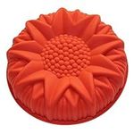 Allforhome 9" Sunflower Mould Birthday Cake Pan Bread Pizza Baking Tray Silicone Mold