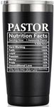 MASGALACC Pastor Gifts - Pastor Appreciation Gifts - Pastor Gifts for Birthday Christmas, Preacher Minister Appreciation Ordination 20oz Tumbler, Black