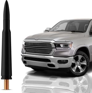 Bullet Style 0.5 Cal Antenna Mast for Dodge RAM 1500 2009-2019