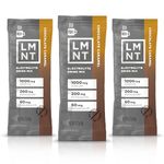 LMNT Zero Sugar Hot Chocolate or Coffee Mixer - Chocolate Caramel Salt | Drink Mix | 30-Count