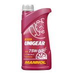 MANNOL 8109 UNIGEAR SAE 75W-80 API GL-4/GL-5 LS FULLY SYNTHETIC GEAR OIL 1 LITRE IMPORTED FROM GERMANY