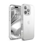 elago Hybrid Clear Case Compatible with iPhone 16 Pro Case Cover 6.3" - PC + TPU Hybrid Technology, Shockproof Bumper, Raised Camera Protection, Durable Scratch-Resistant (Clear)