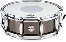 Gretsch Drums Black Nickel Over Steel Snare Drum - 5 x 14 inch with Imperial Lugs