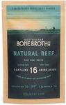 ABBCo Natural Beef Bone Broth Powder - Gluten Free, Soy Free, Dairy Free Concentrated Beef Broth with 16 Key Amino Acids - Ideal Base Beef Protein For Customized Flavors, Instant Beverage