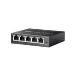 TP-Link TL-SG105S-M2 | 5-Port 2.5G Multi-Gigabit Unmanaged Network Switch, Ethernet Splitter | 2.5G Bandwidth | Plug & Play | Desktop/Wall-Mount | Fanless Metal Design | Limited Lifetime Protection