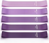 Resistance Bands, Exercise Workout Bands for Women and Men, 5 Set of Stretch Bands for Booty Legs, Pilates Flexbands