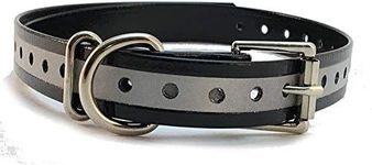 TrainPro Replacement ¾” Collar Strap Bands with Double Buckle Loop for All Brands of Pet Shock Bark e Collars and Fences.