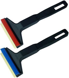 LP A053-2 Set of 2 Ice Scraper Murska Brass Scraper Original from Finland 90 mm Scraper 210 mm Total Length (LP A053)
